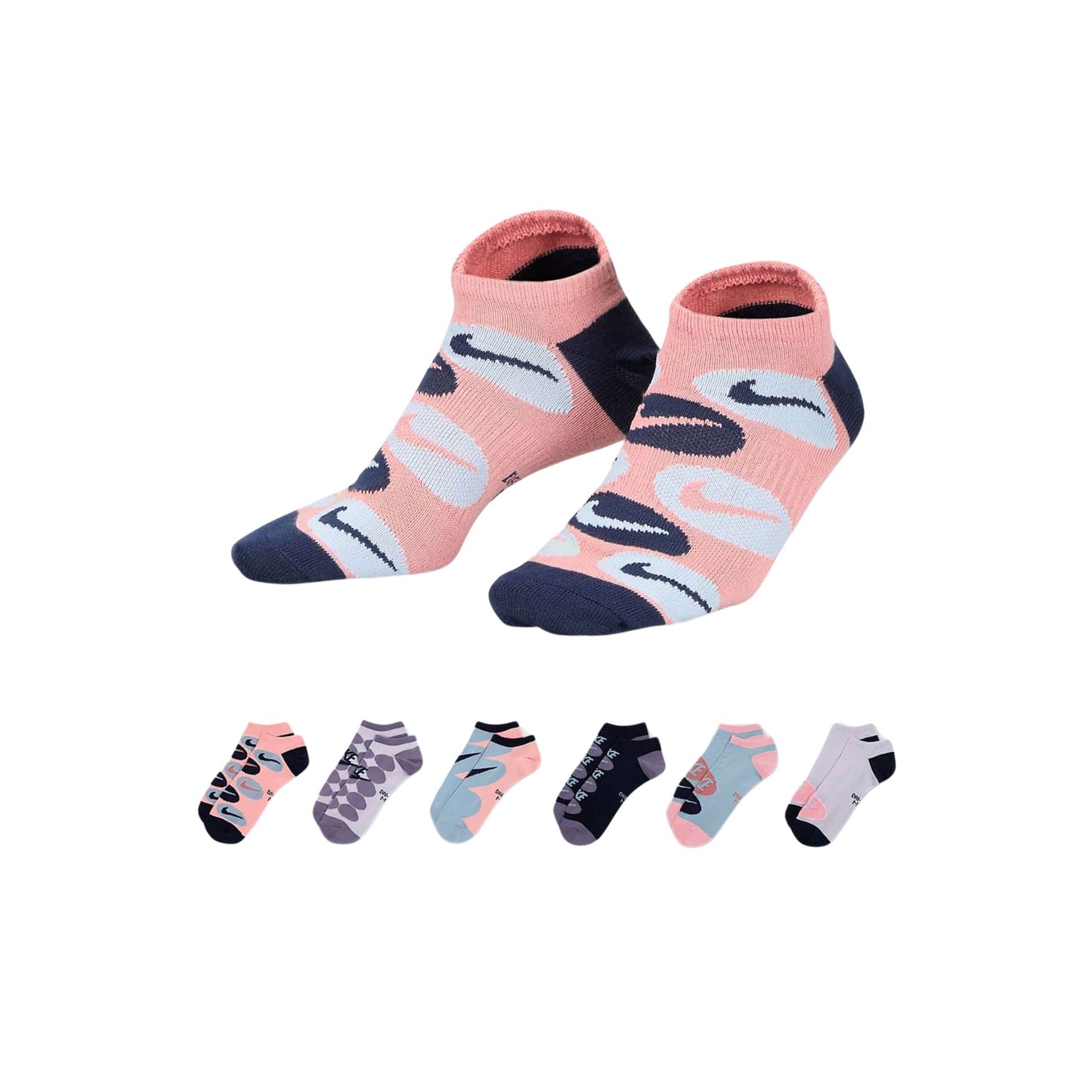 Onesizestore Nike Everyday Training No-Show Socks 6 Pack FB3281 904