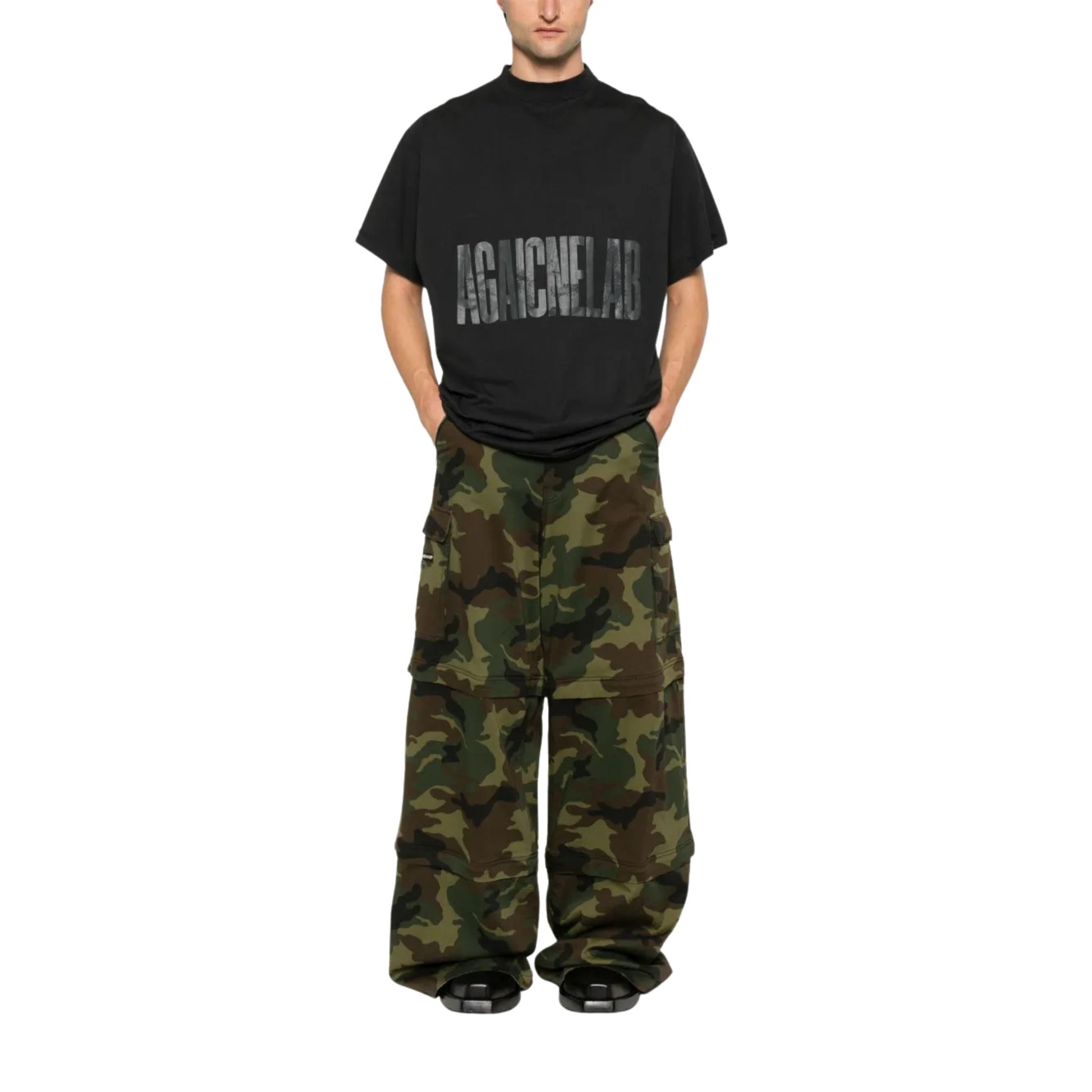 Onesizestore Balenciaga Agaicnelab Oversized T-Shirt Vintage Jersey 787349 TRVA1 1576