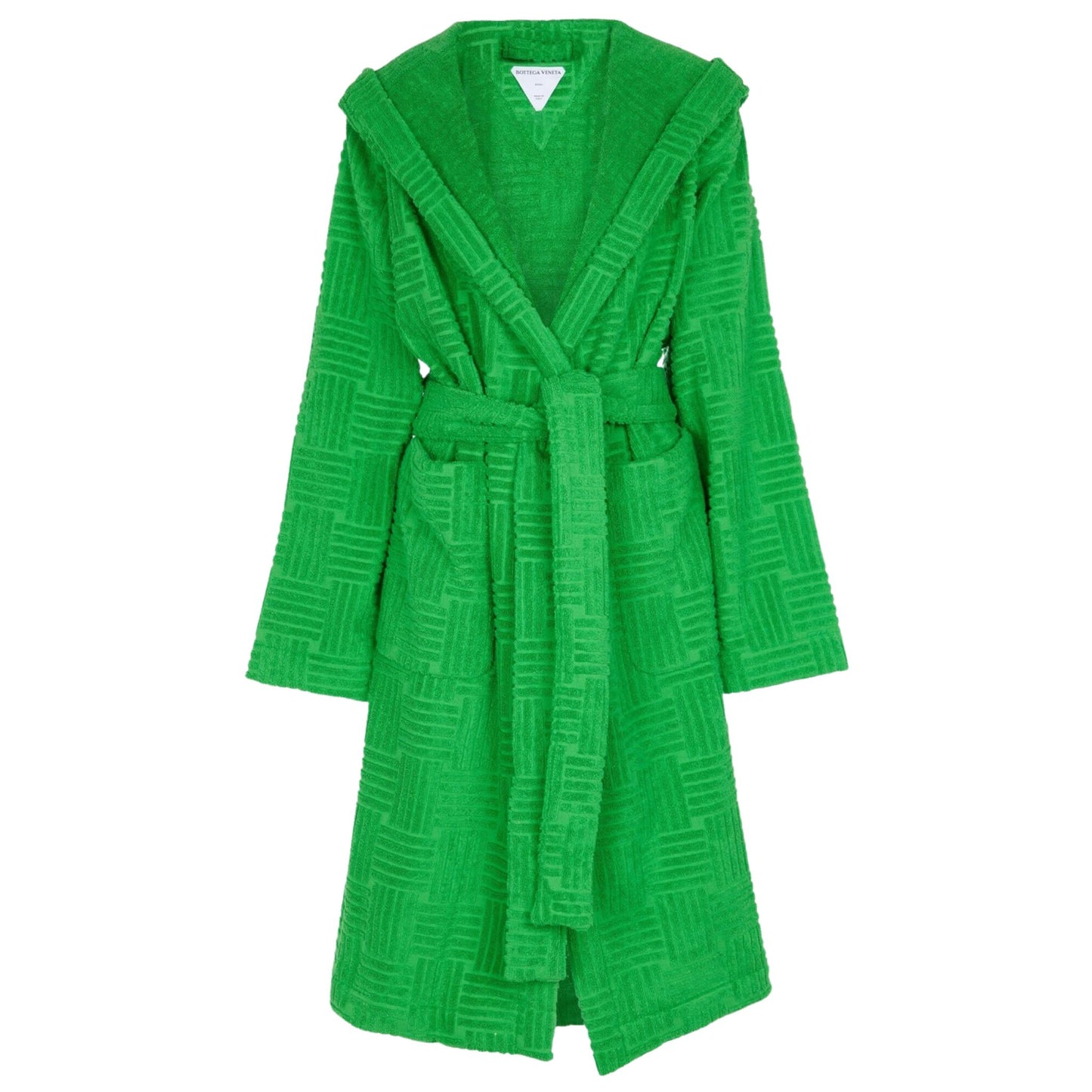 Onesizestore Bottega Veneta Accappatoio Cotton Terry Bathrobe “Grass” 650696 3V106 3707