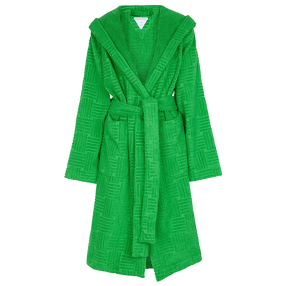 Onesizestore Bottega Veneta Accappatoio Cotton Terry Bathrobe “Grass” 650696 3V106 3707