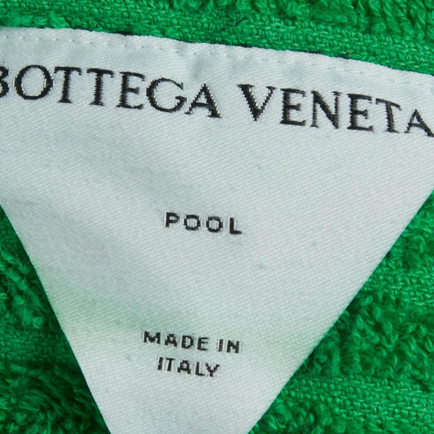 Onesizestore Bottega Veneta Accappatoio Cotton Terry Bathrobe “Grass” 650696 3V106 3707