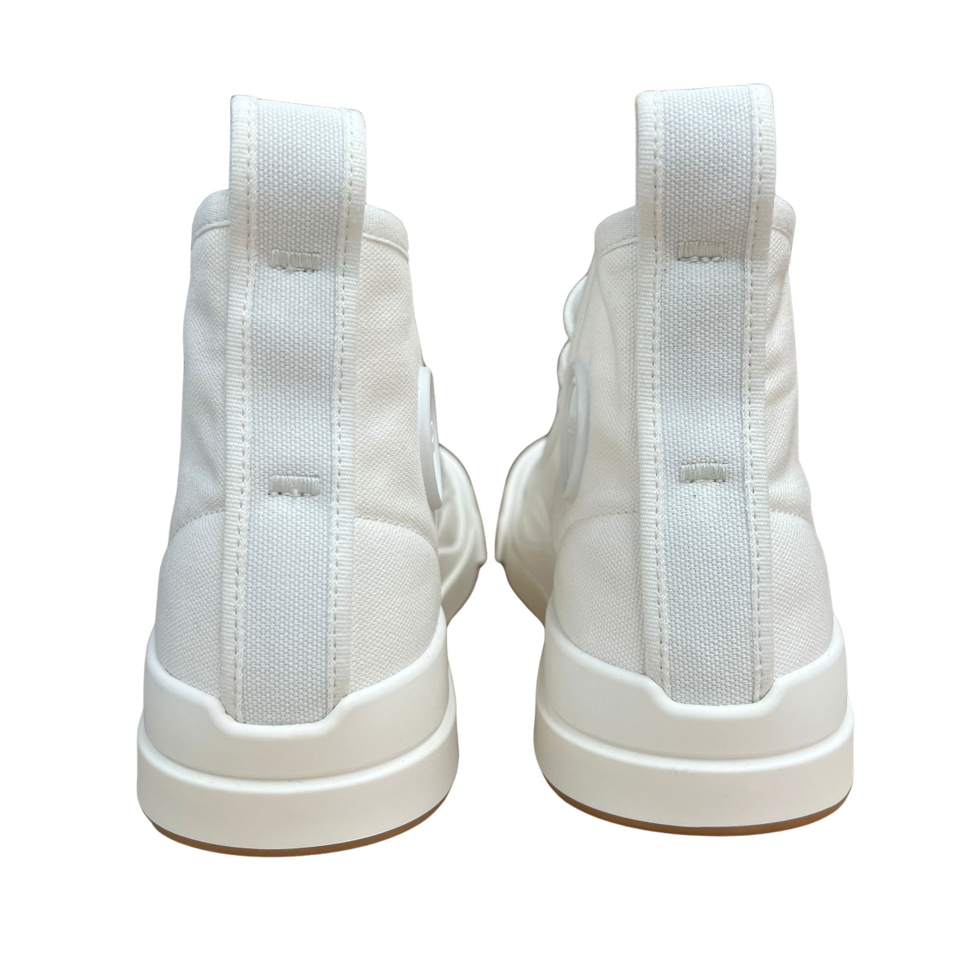 Onesizestore Bottega Veneta Vulcan Sneakers in Canvas 755654 V2R10 9122