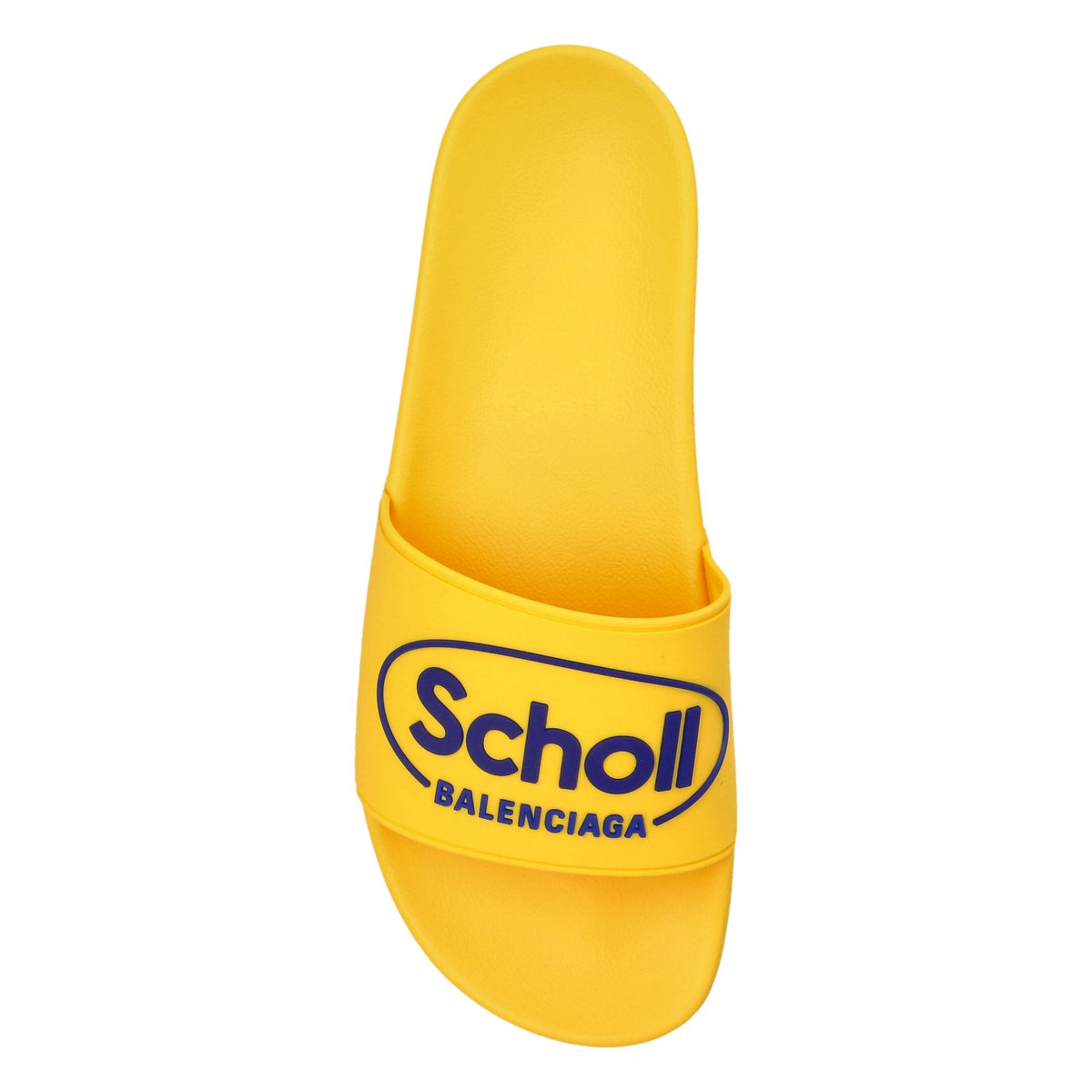 Onesizestore Ciabatte Balenciaga Pool Slide con logo Scholl 689031 W1SA7 7040
