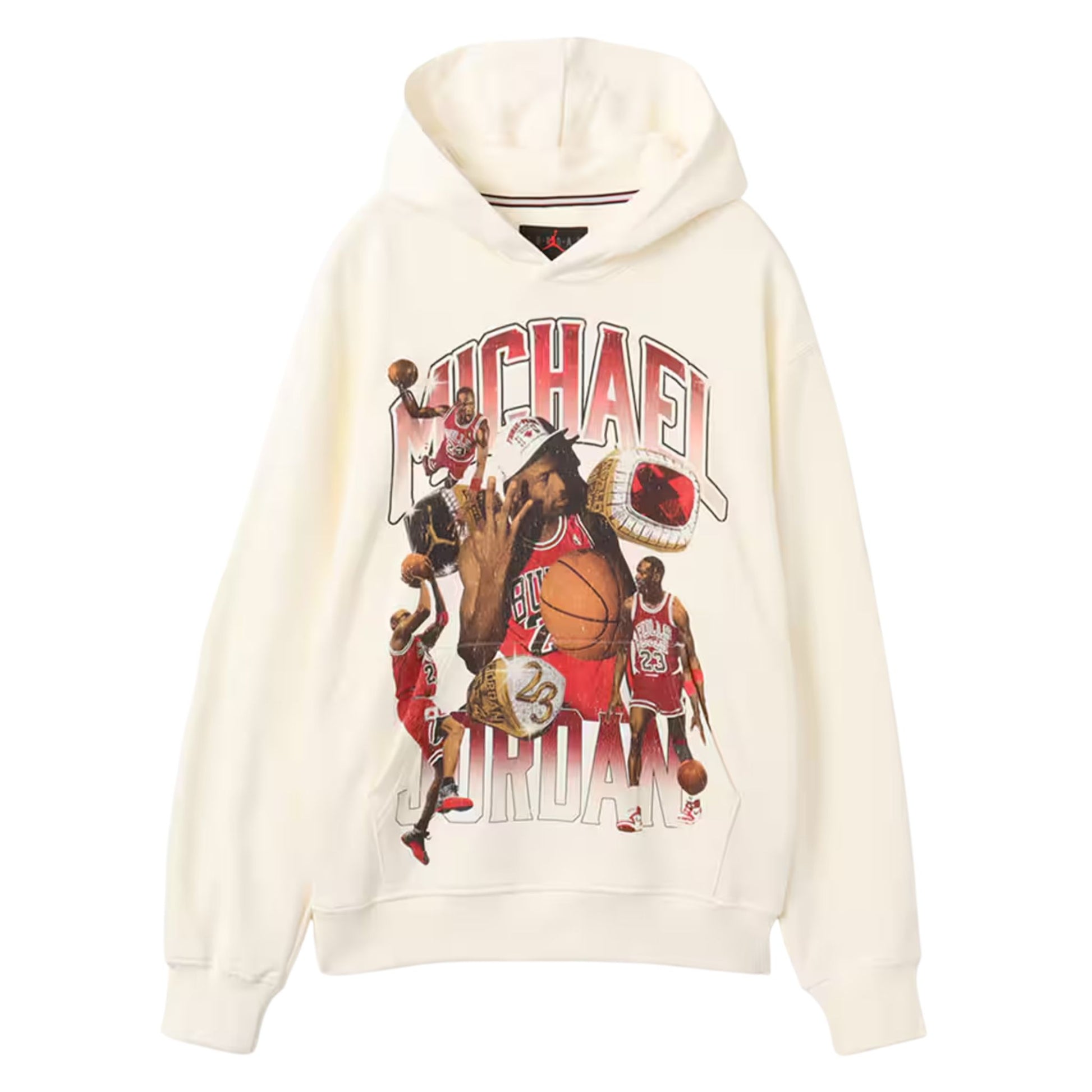 Onesizestore Felpa Jordan Flight Fleece Graphic Pullover Hoodie Sail HJ4396 133