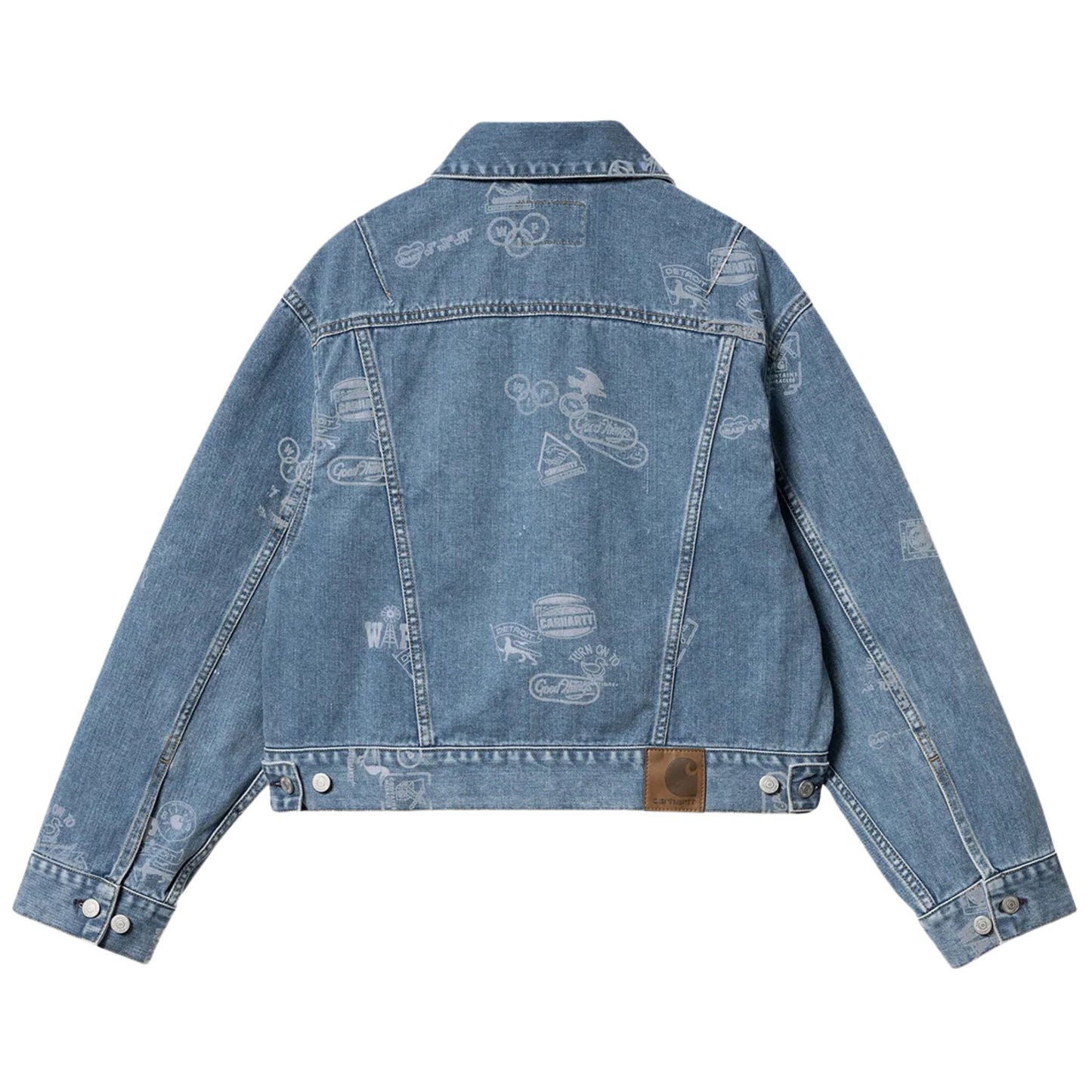Onesizestore Giacca Di Jeans Carhartt WIP Women’s Stamp Jacket I033744