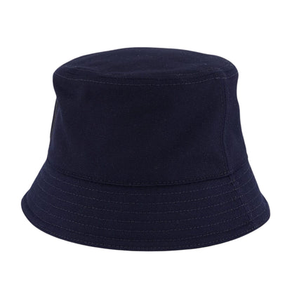 Gucci Cappello Cotton Canvas Bucket Hat con patch Interlocking G & Web