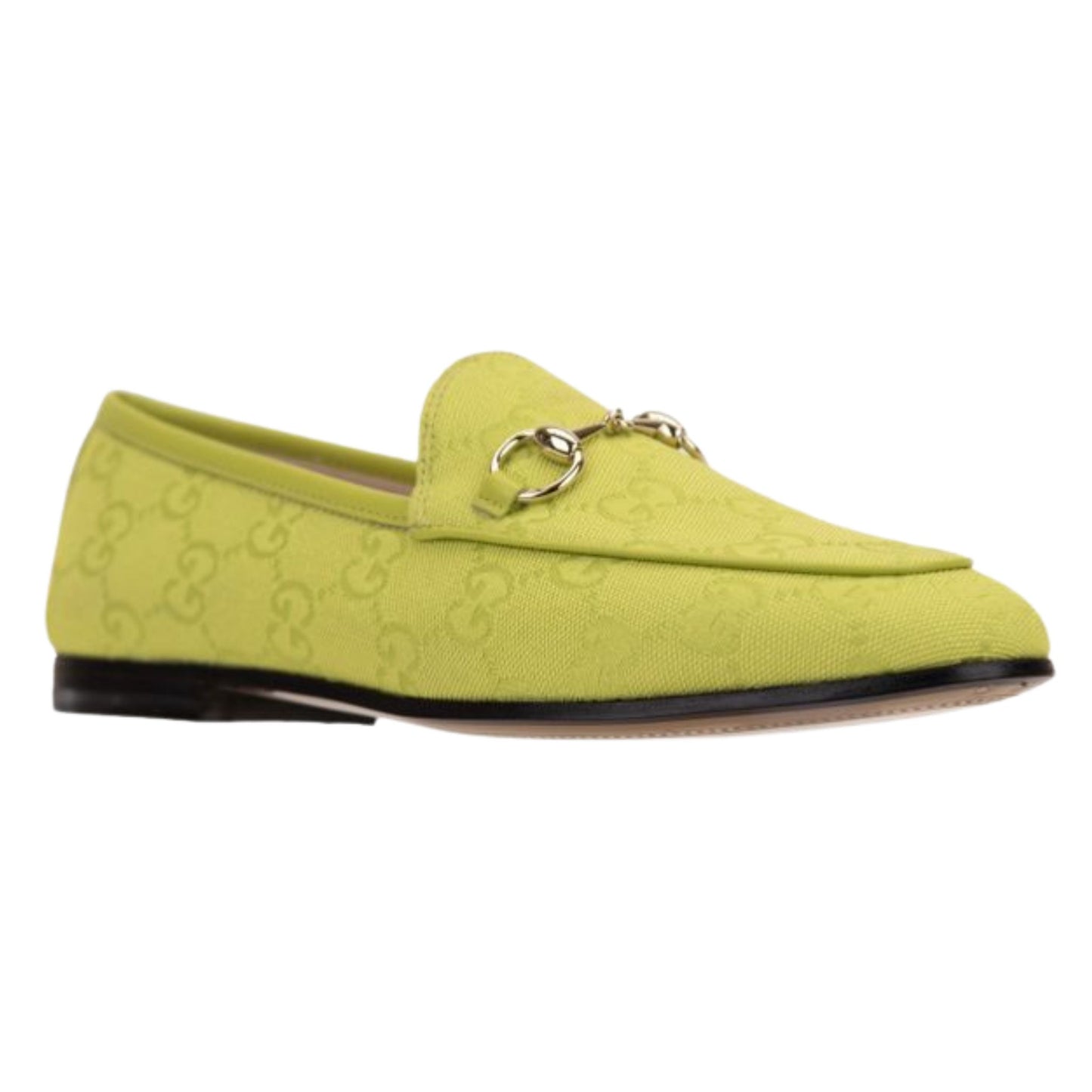 Onesizestore Gucci Mocassino Horsebit Canvas Loafers 431467 FAE0E 3551