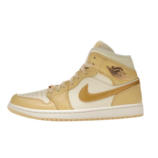 Onesizestore Jordan 1 Mid SE Pale Vanilla Metallic (W) FB9892 200