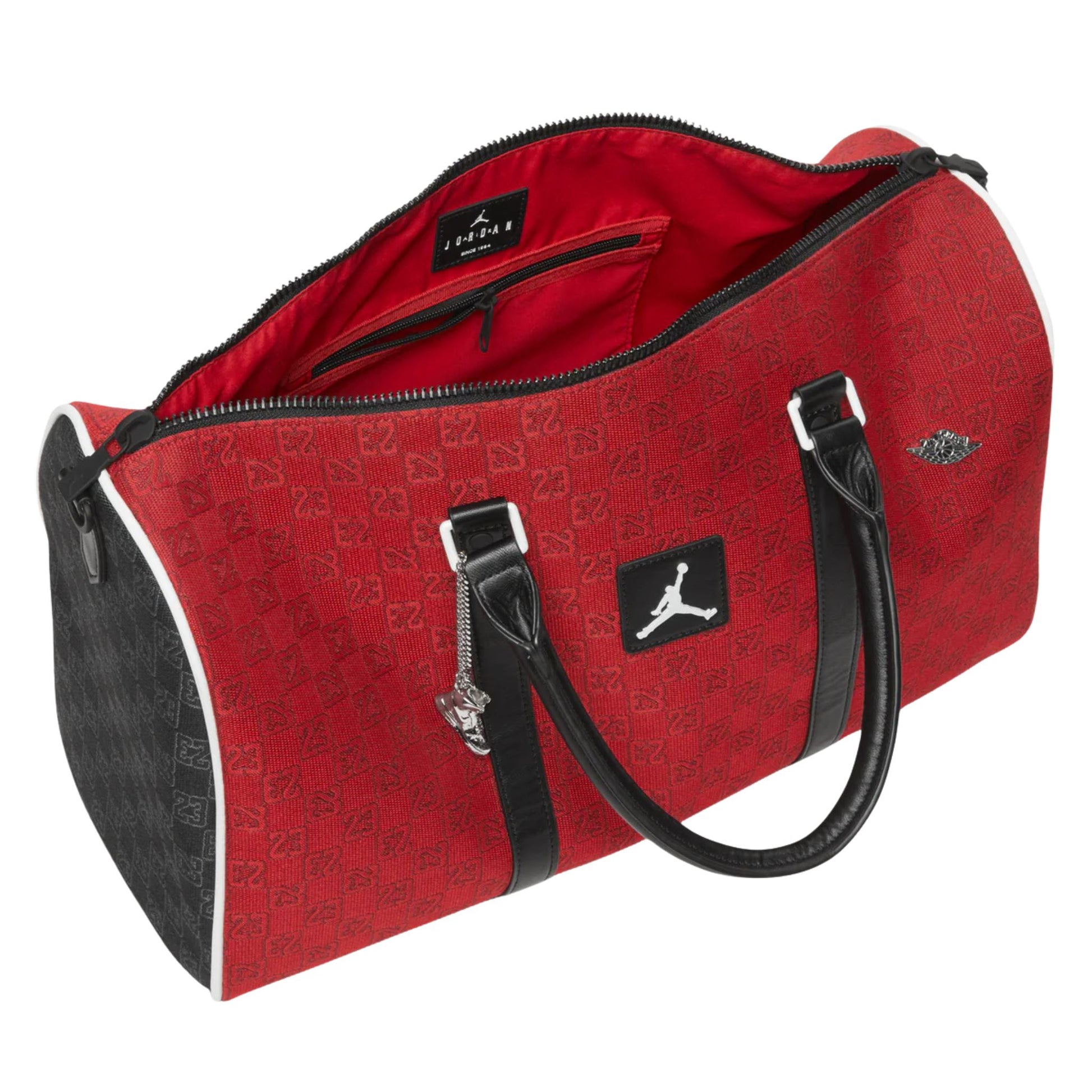Onesizestore JordanAir Jordan Monogram Duffle Bag 25L 'Varsity Red' FJ6787 636